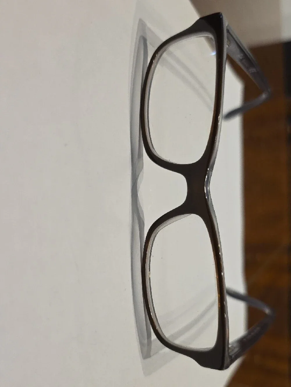Ray-Ban Women's Rectangular Glasses in Dark Brown